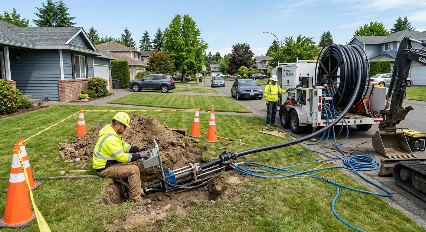 Sewer Line Cleaning in Flushing, MI